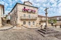 Strolling through the medieval streets of Tui. Tourism in Galicia. The most beautiful spots in Spain