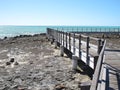 Stromatolites, Shark Bay, Western Australia Royalty Free Stock Photo