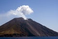 Stromboli island Royalty Free Stock Photo