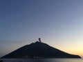 Stromboli island Royalty Free Stock Photo