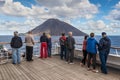 Stromboli island in the Tyrrhenian Sea, Italy