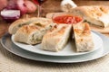 Stromboli Stuffed Bread Royalty Free Stock Photo