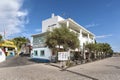 Stromboli village on Stromboli island Royalty Free Stock Photo