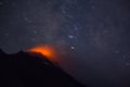 Stromboli volcano italy Royalty Free Stock Photo