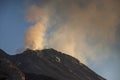 Stromboli volcano italy Royalty Free Stock Photo