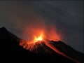 Strombolian eruption Volcano