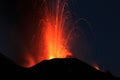 Strombolian eruption