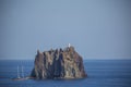 Strombolicchio island next to stromboli