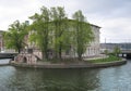 Stromsborg island in old town Stockholm