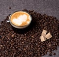 strong black coffee Royalty Free Stock Photo