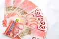 Strong canadian dollar 2 Royalty Free Stock Photo