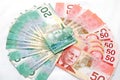 Strong canadian dollar 3 Royalty Free Stock Photo