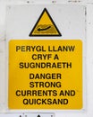 Strong Currents and Quicksand Sign