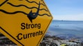 Strong Currents Warning Sign