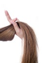 Strong hair Royalty Free Stock Photo