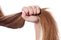 Strong hair Royalty Free Stock Photo