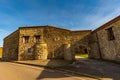 Strong house of the Colombres or Pedroso Palace in Asturias. Royalty Free Stock Photo