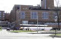 Rochester, New York / USA April 1, 2020 View of the emergency room entrance at the University of Rochester Medical Center