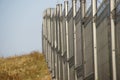 Strong metallic fence