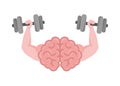 strong mind training Royalty Free Stock Photo