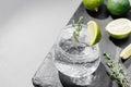 Strong seltzer cocktails with lime. Alcoholic cocktail tonic clear. hard seltzer is a low-alcohol drink consisting of