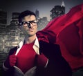 Strong Superhero Professional Leadership Business Concept Royalty Free Stock Photo