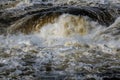 strong waterfall rapids close up Royalty Free Stock Photo