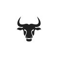 Bull Logo head mascot symbol