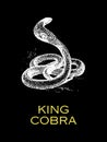 The strongest poison snake is king cobra poison