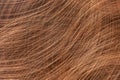 Strongly and beautifully scratched copper surface, background image, texture