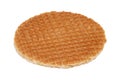 Stroopwafel, Dutch caramel waffle Royalty Free Stock Photo
