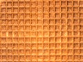 Dutch waffle texture close up