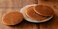 Stroopwafels Royalty Free Stock Photo