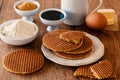 Stroopwafels Royalty Free Stock Photo