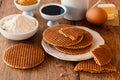 Stroopwafels Royalty Free Stock Photo