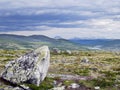 Stroplsjodalen valley, Dovrefjell NP, Norway Royalty Free Stock Photo