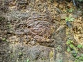 Structur sediment rock Royalty Free Stock Photo