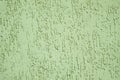 Structural acrylic plaster of light green Royalty Free Stock Photo