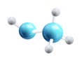 Structural Chemical Formula Object Royalty Free Stock Photo