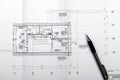 Structural details drawing. Construction project documentation. Architectural drawing.