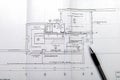 Structural details drawing. Construction project documentation. Architectural drawing.