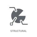 Structural Elements icon. Trendy Structural Elements logo concept on white background from Technology collection