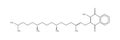 Structural formula of vitamin K1 (phylloquinone)