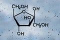 Structural model of Fructose