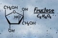 Structural model of Fructose