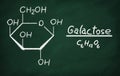 Structural model of Galactose