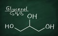 Structural model of Glycerol