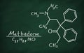 Structural model of Methadone