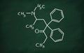 Structural model of Methadone