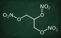 Structural model of Nitroglycerin